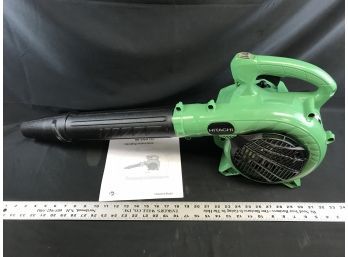 Hitachi Gas Leaf Blower, Model RB 24EAP, Excellent Condition, Started Right Up And Works