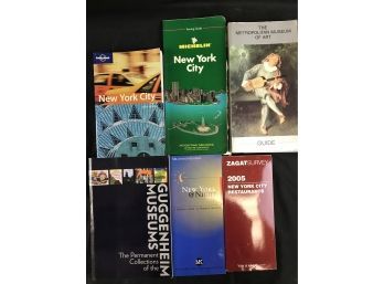 6 New York City Travel And Museums Books, Q
