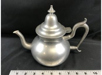 Pewter Teapot, Greenfield Village, The Henry Ford Museum By Woodbury Pewterers