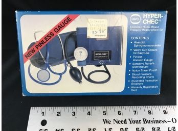 Hyper Check Home Blood Pressure Measuring Set