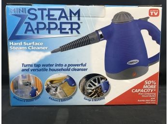 Mini Steam Zapper, Hard Surface Steam Cleaner, New In Box