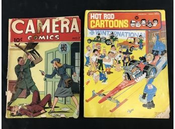 Camera Comics #7 1946, Hit Rid Cartoons #9 1946, See Pics D