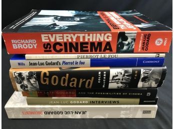 7 Books On Filmmaker Jean Luc Godard, O