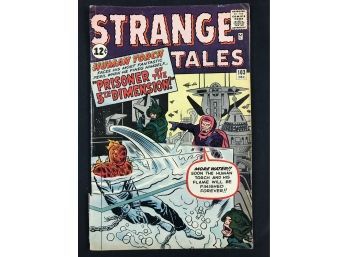 Strange Tales, #103, 1960s Vintage Comic Books, See Pics, F