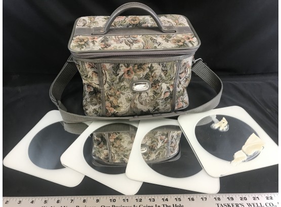 Jordache Bag With Four Mirrors