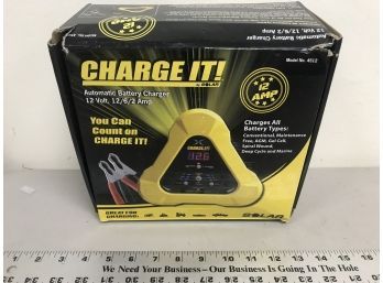 Charge It, Automatic Battery Charger In Box