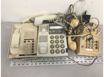 3 Old Phones, Untested