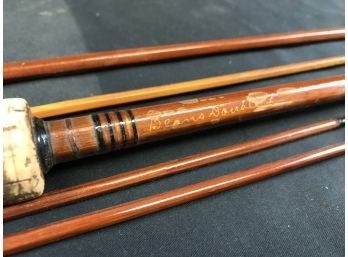 L.L. Bean Double L Flyrod With Extra Tip, Circa 19491950, Bamboo, 85