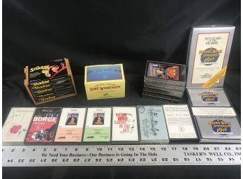 22 Cassette Tapes, Various Genre, Box Sets