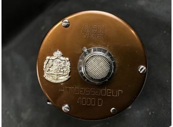 Abu Ambassador 4000 D, Made In Sweden, J