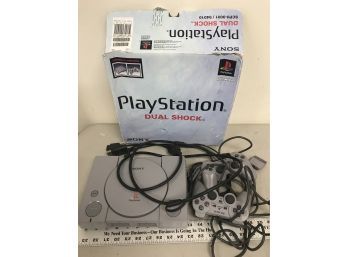 Vintage PlayStation, 9001, With Controllers, Untested, Missing Power Cord