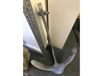 Very Heavy And Very Large Boat Or Yacht Anchor