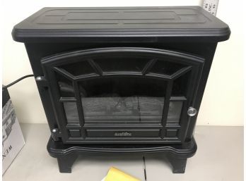 Duraflame Fireplace Heater, 21 Inches Wide By 23 Inches Tall, Heater Works, Light Out