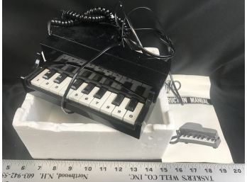 Piano Phone, 1985 Columbia With Instruction Manual
