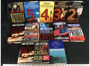 13 James Patterson Fiction Books