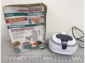 Presto Salad Shooter And Ultrasonic Cleaner, Untested