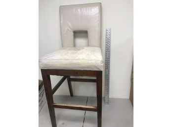 Barstool, 28 Inch Seat, Needs Reupholstering