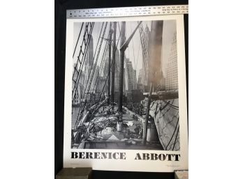 Poster Bernice Abbott, Theoline, Built In Rockland