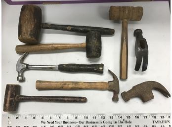 Lot Of Hammers And Mallets