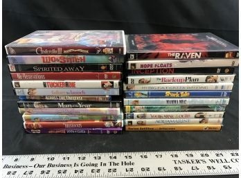 Lot Of DVDs  Children And Adult