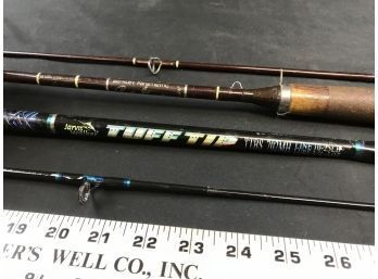 2 Fishing Rods, Jarvis Walker Tough Tip TTPS702MH, Berkeley Parametric Kurt Gardy 6 Feet 6 Inches
