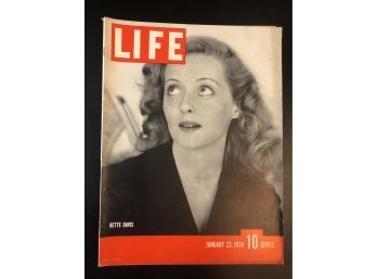 Bette Davis 1939 Life Magazine