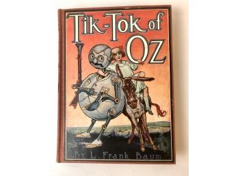 Tik-Tok Of Oz- L. Frank Baum Copyright 1914