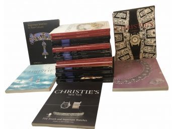 23 Sothebys  And Christies Jewelry Auction Catalogs 1990's-2000's