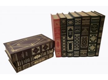 10 Leatherbound Volumes Franklin Library- Classics
