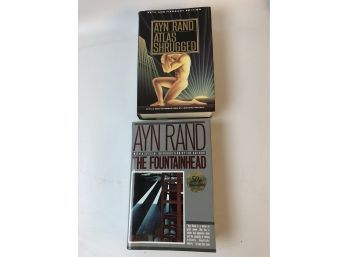 Ayn Rand Atlas Shrugged- 35th Anniversary The Fountainhead 50th Anniversary