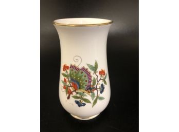 Meissen Small Vase With Butterfly