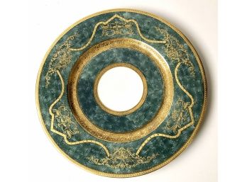 Lovely Gold Encrusted Hutchenreuther Plate