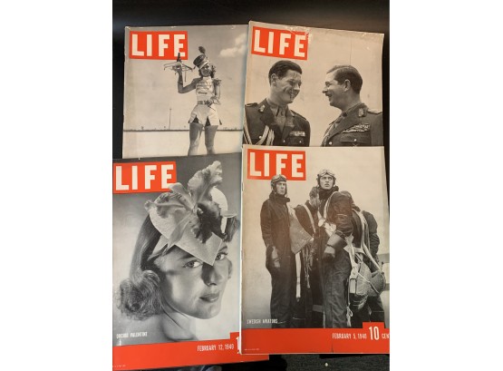 4 February 1940 Life Magazines