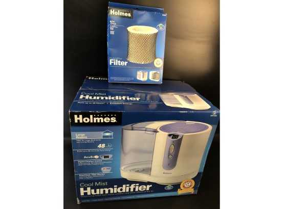 Holmes Cool Mist Humidifier Plus 1 New Filter