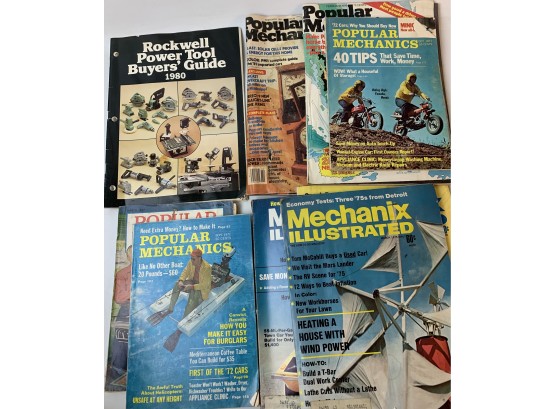 Assorted Popular Mechanics & Other Magazines