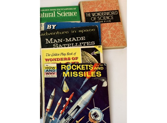 Vintage Kid's Science Books