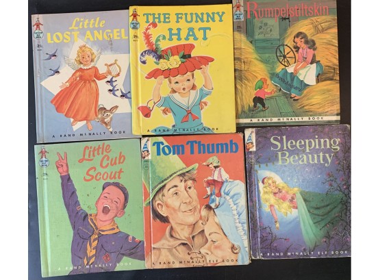 Assorted Children's Tip Top Elf Books 1950's-60's