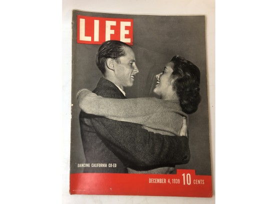 4 December 1939 Life Magazines