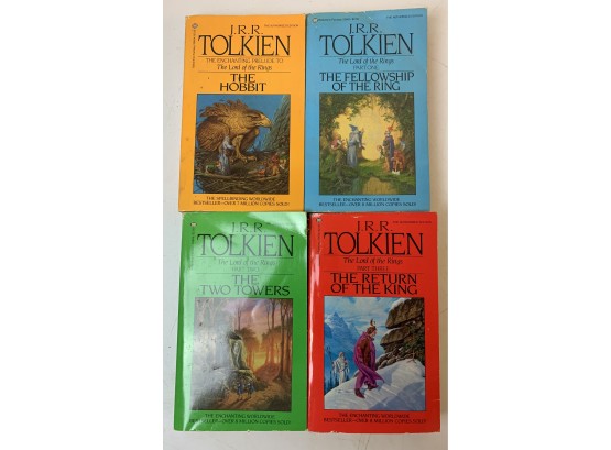 4 J. R. R. Tolkien Paperbacks