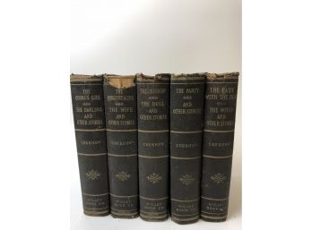 Set Of 5 Volumes- Anton Chekhov