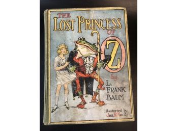 The Lost Princess Of Oz By L. Frank Baum