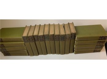 20 Volume Set Of Mark Twain's Works Hillcrest Edition