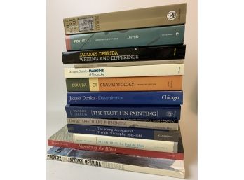 Books About And By Jacques Derrida