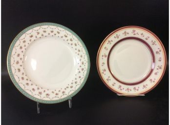 2 Beautiful Anglo China Plates