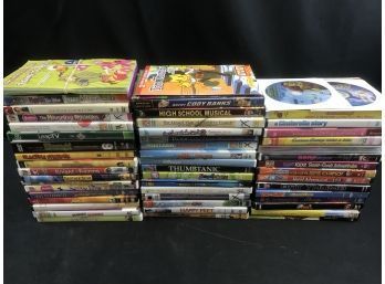 55 DVDs, Mostly Children, See Pics