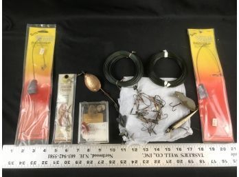 Lot Of Vintage Fishing Lures And Tackle, See Pics