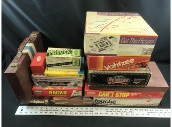 Lot Of Board Games, Dirty, Not Checked For Completeness B