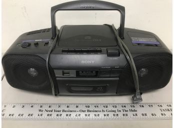 Sony Portable Stereo CD Player, Untested