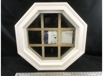 Double Pane Octagon Window With Grill, New