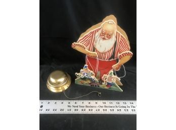 2 Musical Box Items, Santa Claus